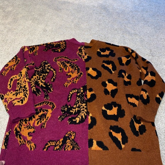 Farm Rio Leopard Cardigan - Picture 7 of 8
